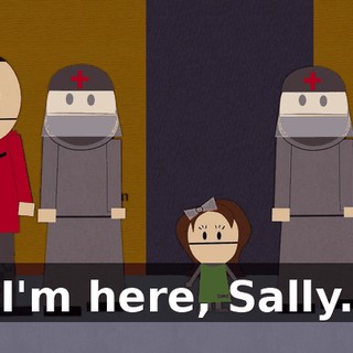 I'm here, Sally.