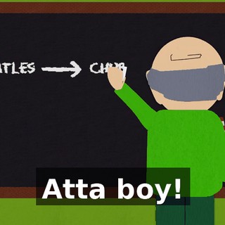 Atta boy!