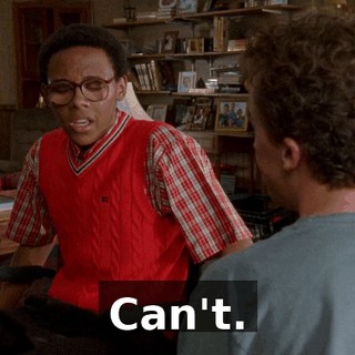 Can't.