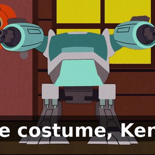 Nice costume, Kenny.
