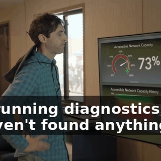 I'm running diagnostics, but I haven't found anything.