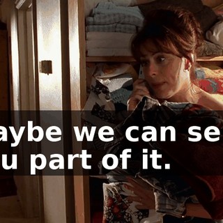 Maybe we can send you part of it.