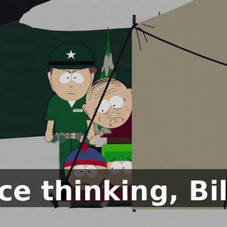 Nice thinking, Billy.