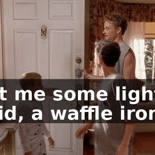 Get me some lighter fluid, a waffle iron