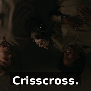 Crisscross.