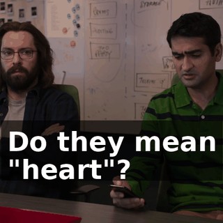 Do they mean "heart"?