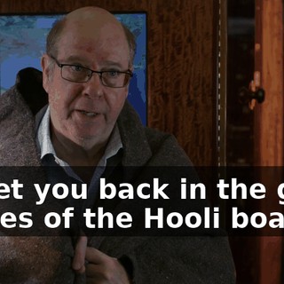 to get you back in the good graces of the Hooli board.