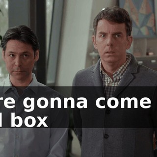were gonna come out and box