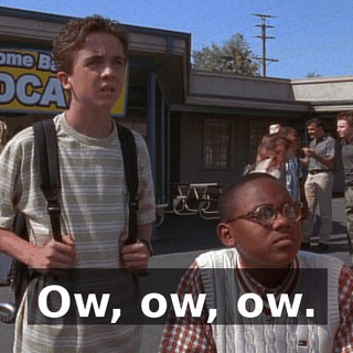 Ow, ow, ow.
