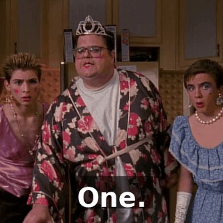One.