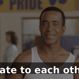 relate to each other.