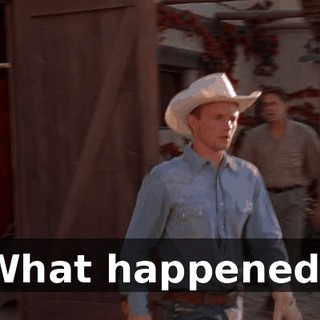 What happened?