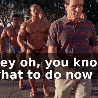 ♪ Hey oh, you know what to do now ♪