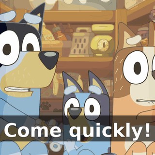 Come quickly!