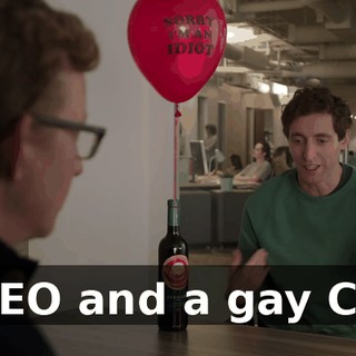A CEO and a gay CEO.