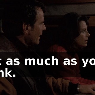 Not as much as you'd think.