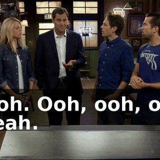 - Ooh. Ooh, ooh, ooh. - Yeah.