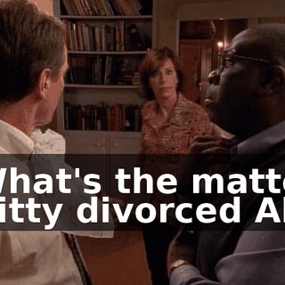 - What's the matter? - Kitty divorced Abe.