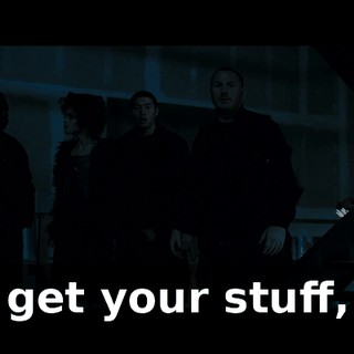 get your stuff,