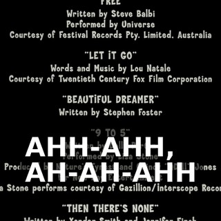 ♪ AHH-AHH, AH-AH-AHH ♪