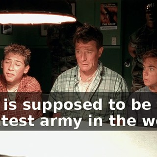 This is supposed to be the greatest army in the world,