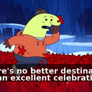 ♪ There's no better destination for an excellent celebration ♪