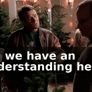 So, we have an understanding here?