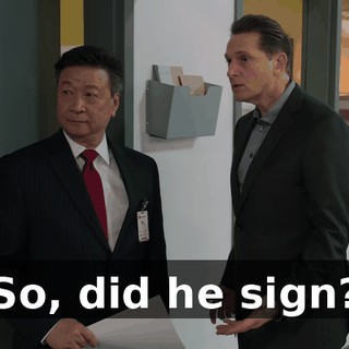 So, did he sign?