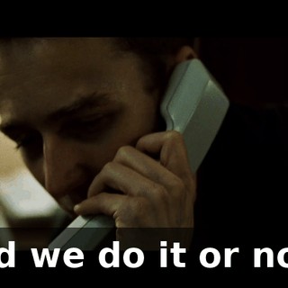 Did we do it or not?