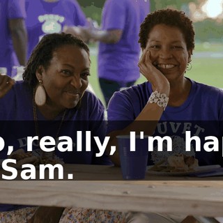 - So, really, I'm happy for Sam.