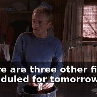 There are three other fights scheduled for tomorrow.