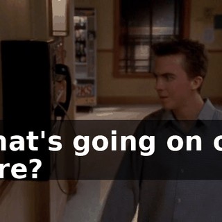 What's going on out here?