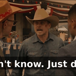 I don't know. Just do it!