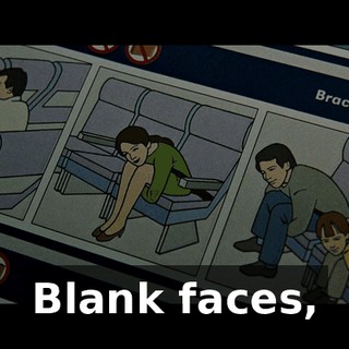 Blank faces,