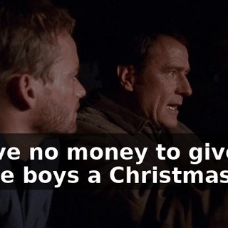I have no money to give these boys a Christmas gift