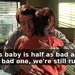 If this baby is half as bad as our least bad one, we're still ruined.