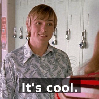 It's cool.