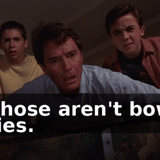 Those aren't bow ties.