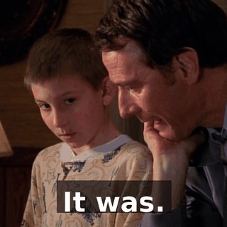It was.