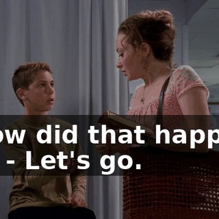 - How did that happen? It... - Let's go.