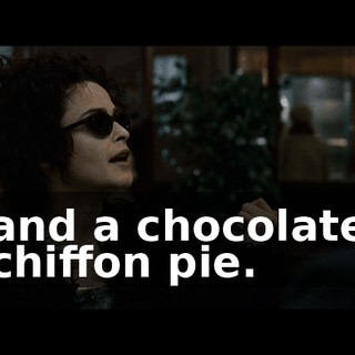 and a chocolate chiffon pie.