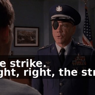 - The strike. - Right, right, the strike.