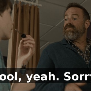 Cool, yeah. Sorry.