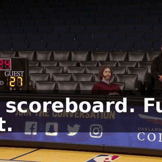 Ah, scoreboard. Fuck. Shit.