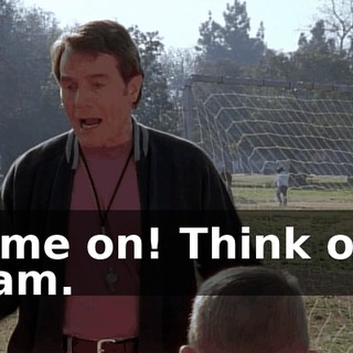 Come on! Think of a team.
