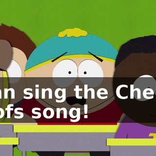 I can sing the Cheesy Poofs song!