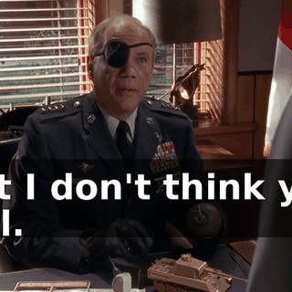 But I don't think you will.