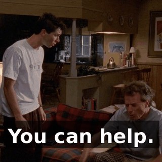 You can help.