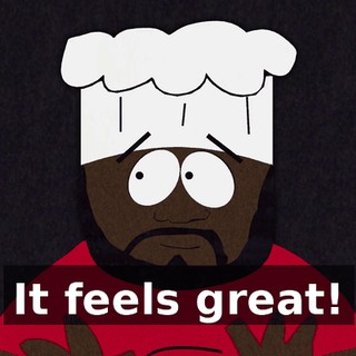 It feels great!