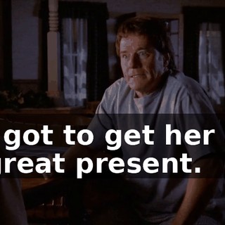 I got to get her a great present.